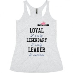 Ladies Slim Fit Super Soft Racerback Triblend Tank