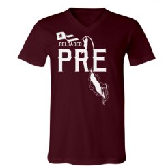 Unisex V-Neck Jersey Tee