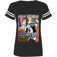 Ladies Relaxed Fit Vintage Sports Tee