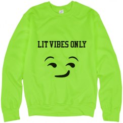 Unisex Neon Crewneck Sweatshirt