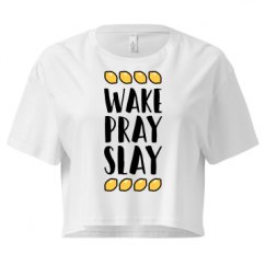 Ladies Festival Cali Crop Top Tee