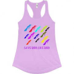 Ladies Slim Fit Racerback Tank Top