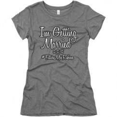 Ladies Slim Fit Super Soft Triblend Tee