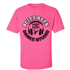 Unisex Ultra Cotton Safety Neon Crewneck Tee