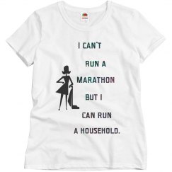 Marathon shirt.