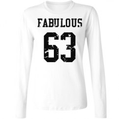 Ladies Relaxed Fit Basic Long Sleeve Tee