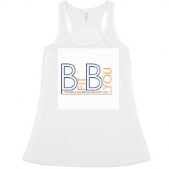 White Tank with Original Bfit Byou Logo