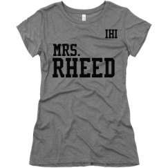 Ladies Slim Fit Super Soft Triblend Tee