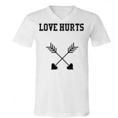 Unisex V-Neck Jersey Tee