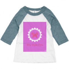 Toddler 3/4 Sleeve Raglan Tee
