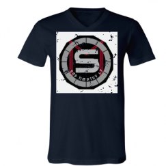 Unisex V-Neck Jersey Tee