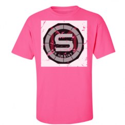 Unisex Ultra Cotton Safety Neon Crewneck Tee