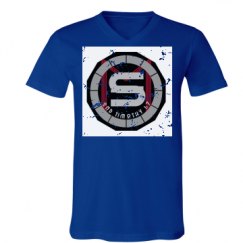 Unisex V-Neck Jersey Tee