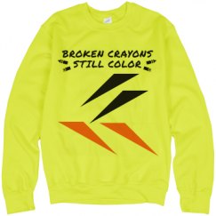 Unisex Neon Crewneck Sweatshirt