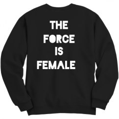 Unisex Film and Foil Crewneck Sweatshirt