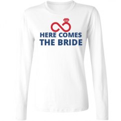 Ladies Relaxed Fit Basic Long Sleeve Tee