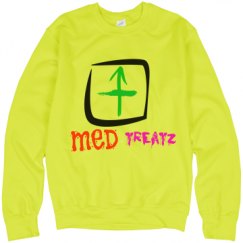 Unisex Neon Crewneck Sweatshirt
