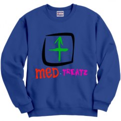 Unisex Film and Foil Crewneck Sweatshirt