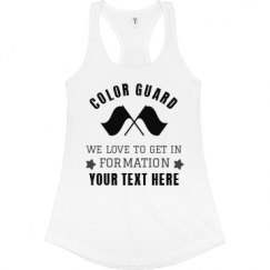 Ladies Slim Fit Racerback Tank Top