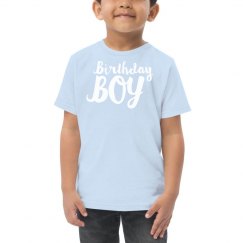 birthday boy toddler tee