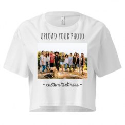 Ladies Festival Cali Crop Top Tee