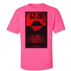 Unisex Ultra Cotton Safety Neon Crewneck Tee