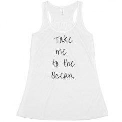 Ladies Flowy Racerback Tank