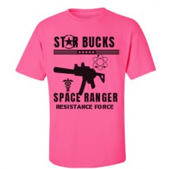 Unisex Ultra Cotton Safety Neon Crewneck Tee