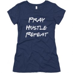 Ladies Slim Fit Super Soft Triblend Tee