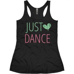 Ladies Slim Fit Super Soft Racerback Triblend Tank