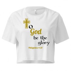 Ladies Festival Cali Crop Top Tee