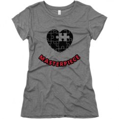 Ladies Slim Fit Super Soft Triblend Tee