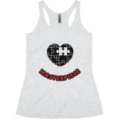 Ladies Slim Fit Super Soft Racerback Triblend Tank
