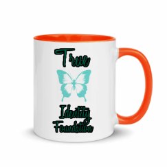 11oz Ceramic Mug with Color Inside