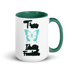 15oz Ceramic Mug with Color Inside