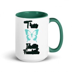 15oz Ceramic Mug with Color Inside