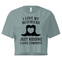 Ladies Festival Cali Crop Top Tee