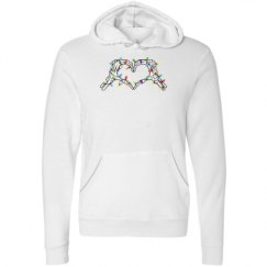 Unisex Fleece Pullover Midweight Hoodie