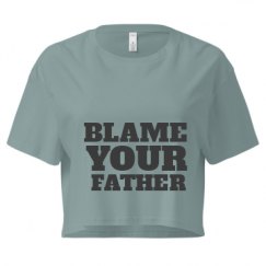 Ladies Festival Cali Crop Top Tee