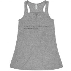in the hood... racerback tank