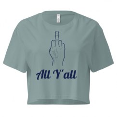 Ladies Festival Cali Crop Top Tee