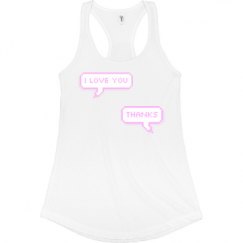 Ladies Slim Fit Racerback Tank Top