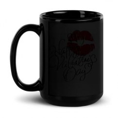 15oz Black Glossy Mug