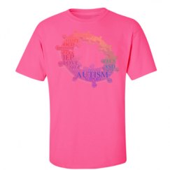 Unisex Ultra Cotton Safety Neon Crewneck Tee