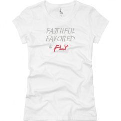 Ladies Slim Fit Basic Promo Jersey Tee