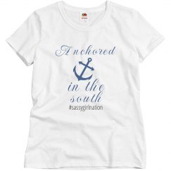 anchored in the south T