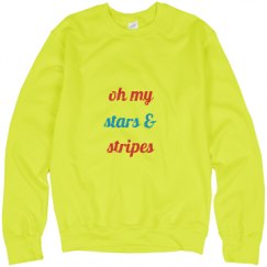 Unisex Neon Crewneck Sweatshirt