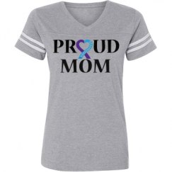 Ladies Relaxed Fit Vintage Sports Tee