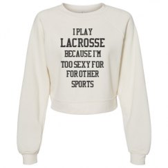 Women's Raglan Pullover Fleece