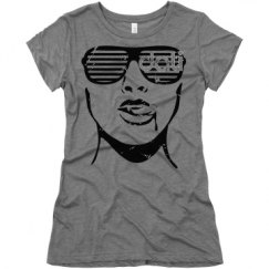 Ladies Slim Fit Super Soft Triblend Tee